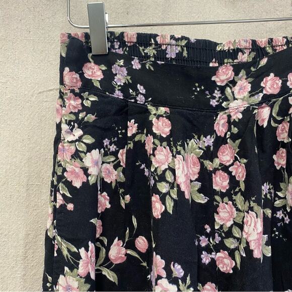 Vintage 90s floral print high‎ rise lightweight tapered leg pants x small-small - Picture 8 of 13
